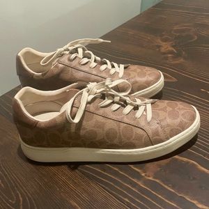 Signature Coach Print Sneakers